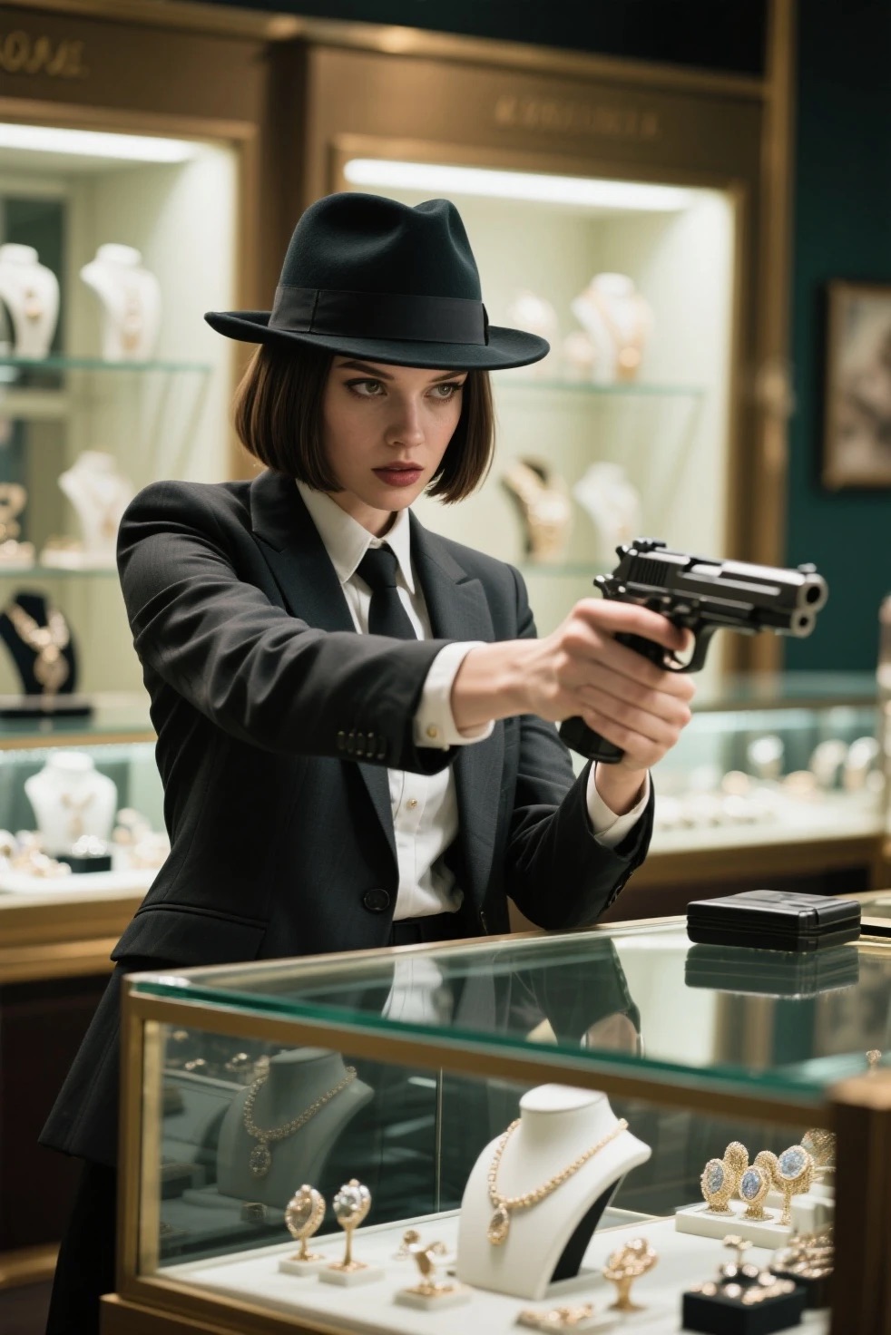 Professional graphic comparing gemstone quality with network standards