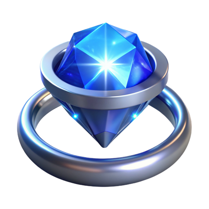 Spaceship Energy Meter Gem