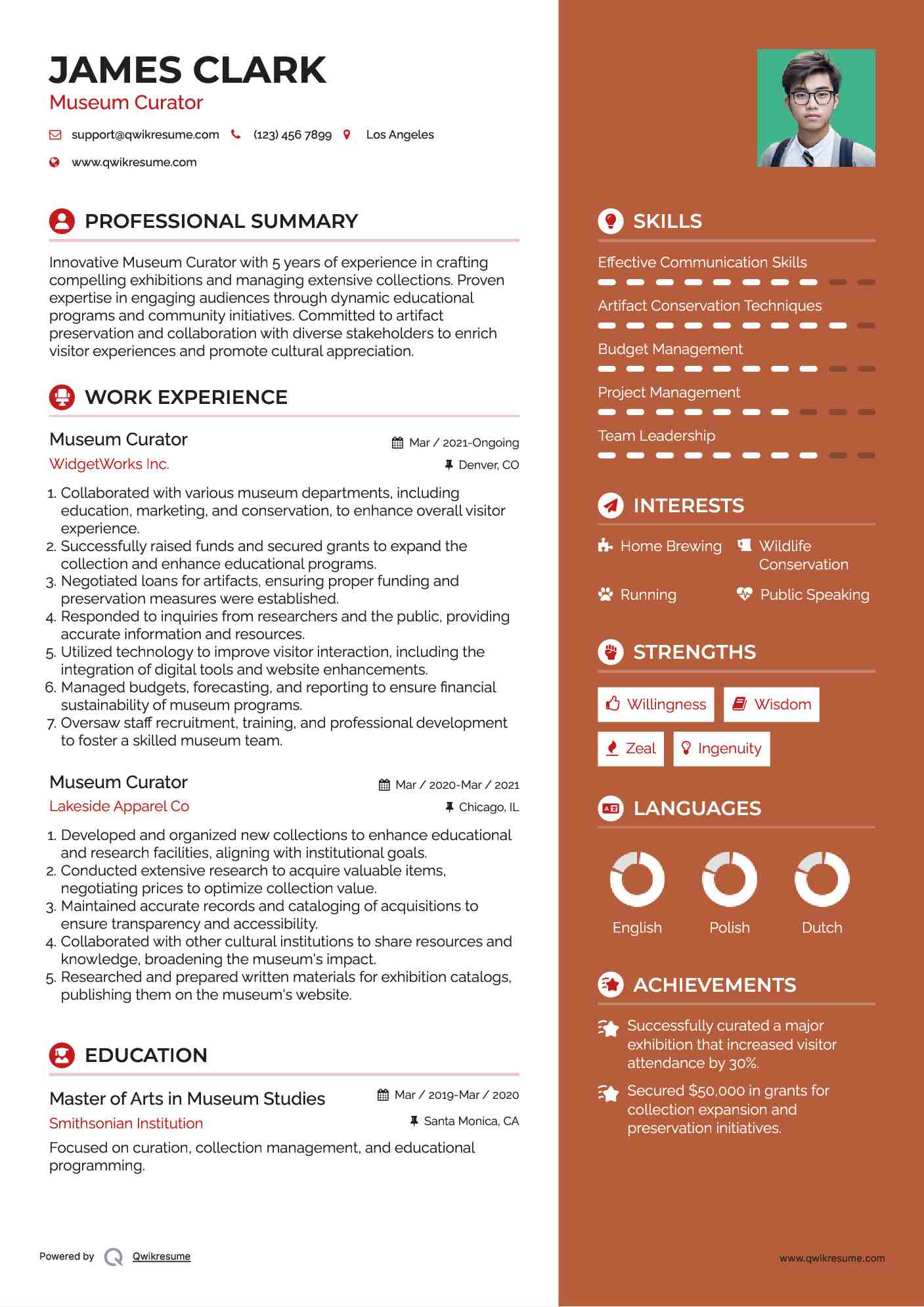 Museum Curator